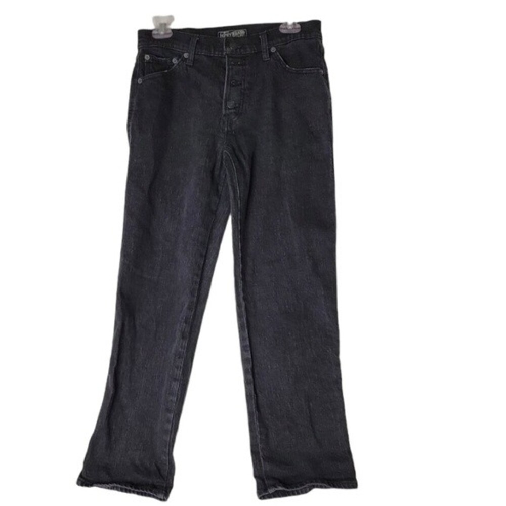 Lucky Brand Black authentic straight crop jeans size 4/27 *